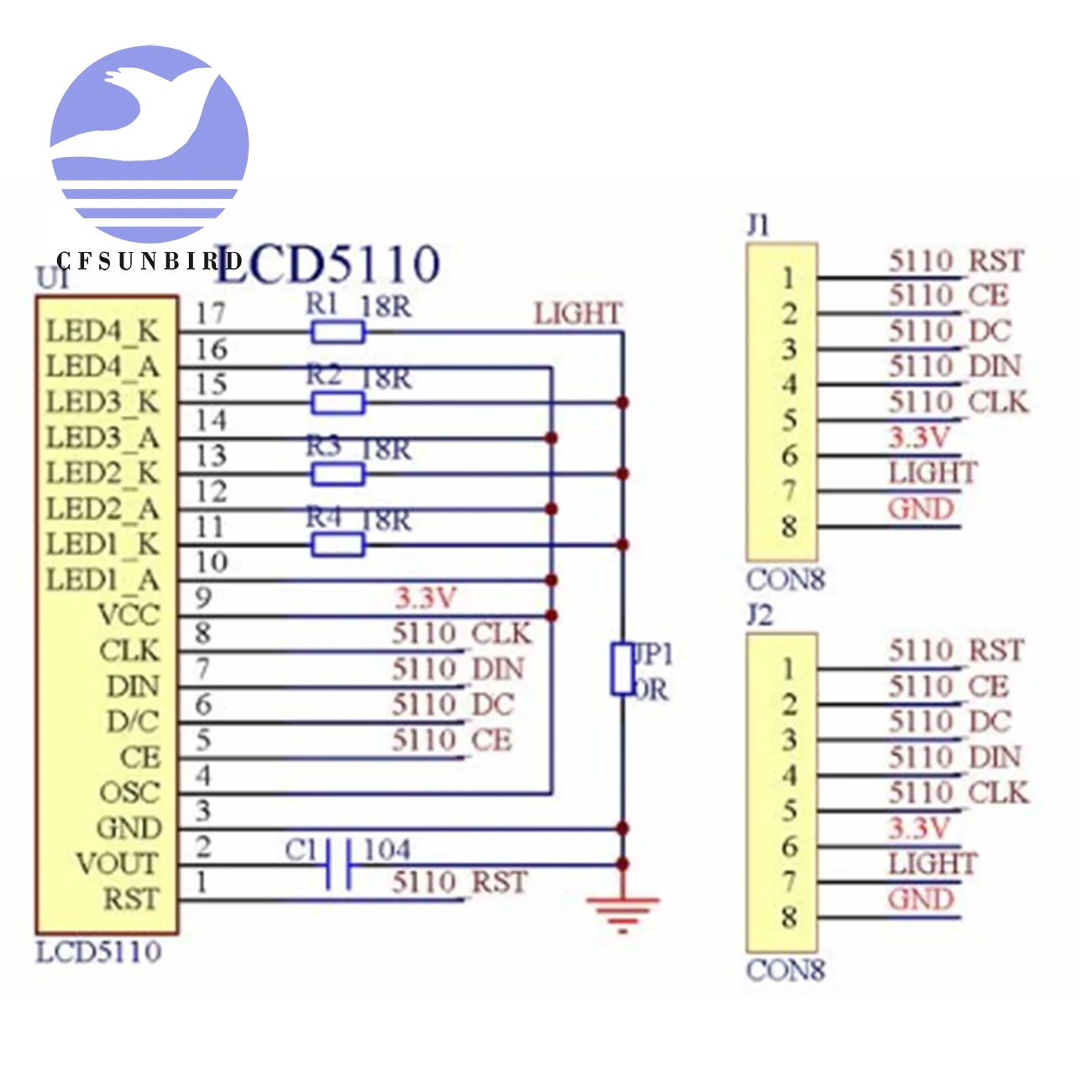 10 шт./лот умная электроника LCD модуль Дисплей монитор белый устройство подсветки PCB 84*48 84x84 Nokia 5110 Экран для Arduino