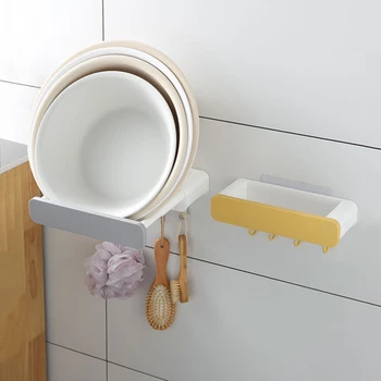 

Washbasin Shelf Bathroom Shampoo Shower Shelf Holder Kitchen Storage Rack Organizer Wall Mounted Bathroom cocina Accessories