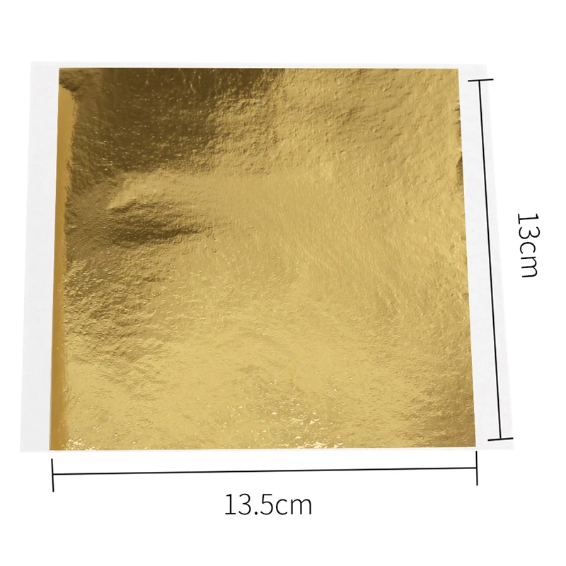 Gold and Silver Leaf Sheets – Premium Foil Paper for Arts, Crafts, and Decor