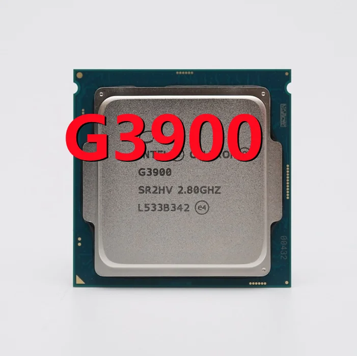 Desktop Used G3900 2.8 GHz Dual-Core Dual-Thread 51W CPU Processor LGA 1151 | Компьютеры и офис