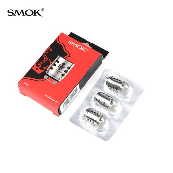 

9pcs/lot SMOK TFV12 Prince Coil V12 Prince Q4 M4 X6 T10 Dual Mesh X2 Clapton Coil Electronic Cigarette Core For Smok TFV12 Tank