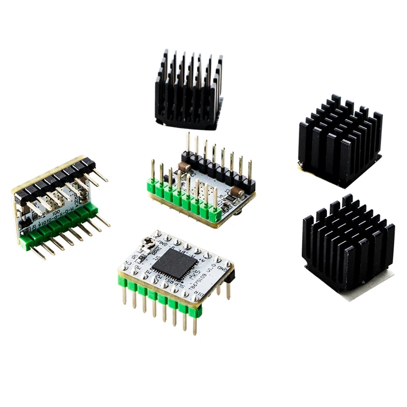 Makerbase 5Pcs 3D Printer Parts StepStick MKS TB67S109 Stepper Motor Driver Supporting 1/32 Microsteps and Max Current 3.3A