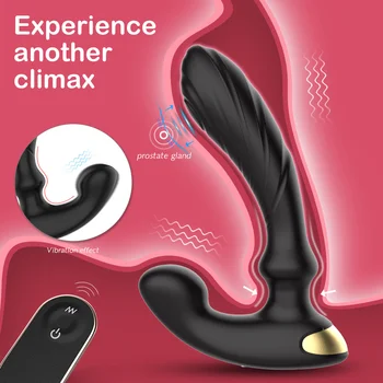 YEAIN Anal Vibrator For Male Prostate Massager Anal Plug Adult Sex Toys Silicone Remote Masturbators Women Vagina Stimulator 2