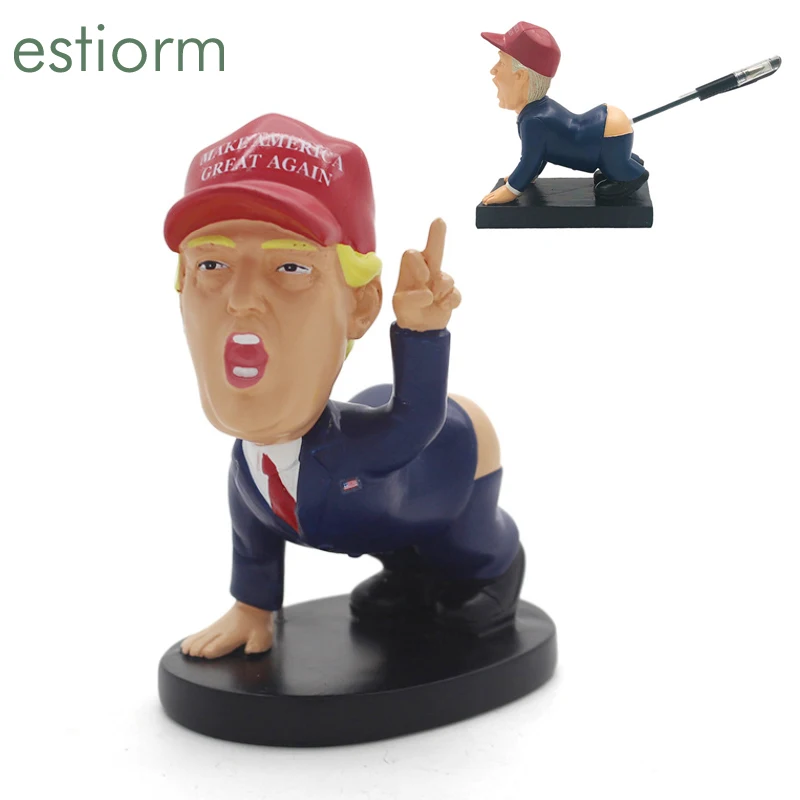 Забавный держатель/подставка для ручки Trump милый домашний офисный стол мини