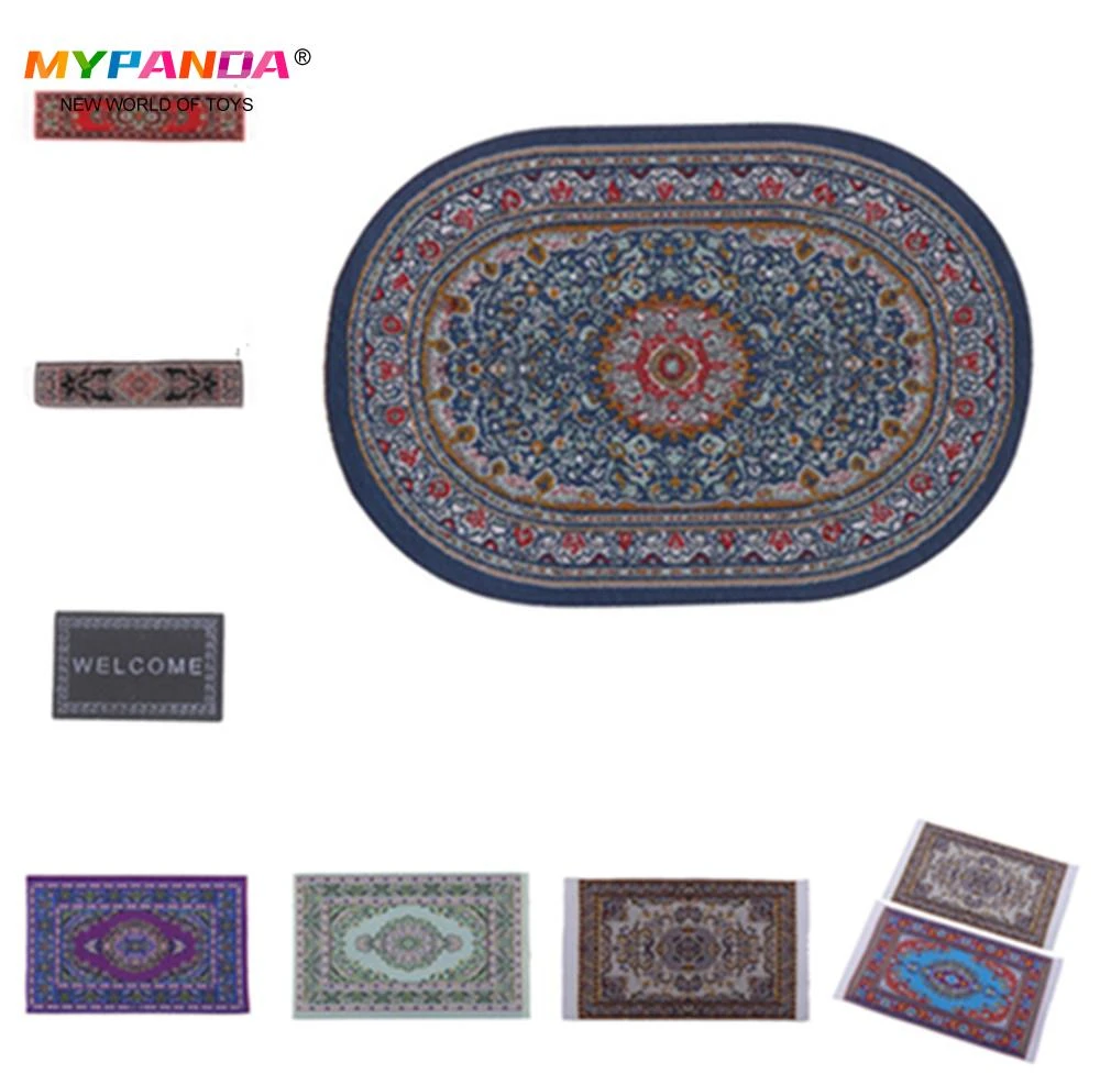 Dollhouse Area Rug/carpet/mat Floor Coverings For 1/12 Scale Dolls