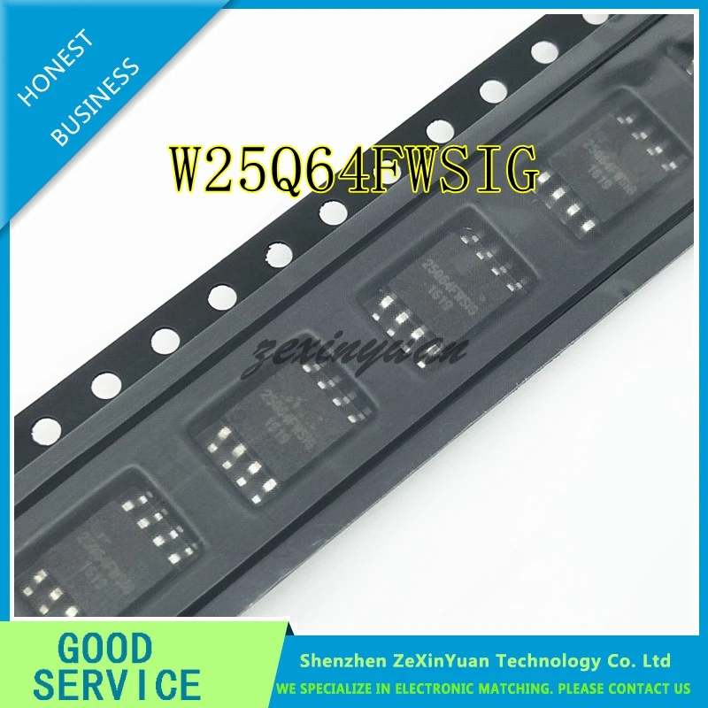 50 шт./лот w25q64fwкнопка W25Q64FWSIG 25Q64FWSIG 25Q64 64M-BIT SOP8 FLASH 8M X 8 SPI BUS SERIAL EEPROM | Электроника