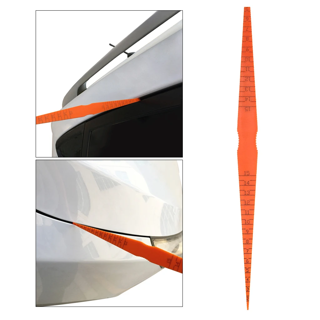 Panel Gap Alignment Gauge Taper Feeler Gauge Measuring Tool for Car Auto Vehicle