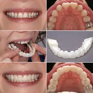 Dentes De Vampiro Com Unha Postiça  - Veja Aqui Como Colo As Unhas Postiças: