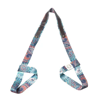 

Multifunctional Printed Belt Adjustable Waist Leg Exercise Shoulder Sling Stretch Fitness Gym Yoga Mat Strap Sports Carry