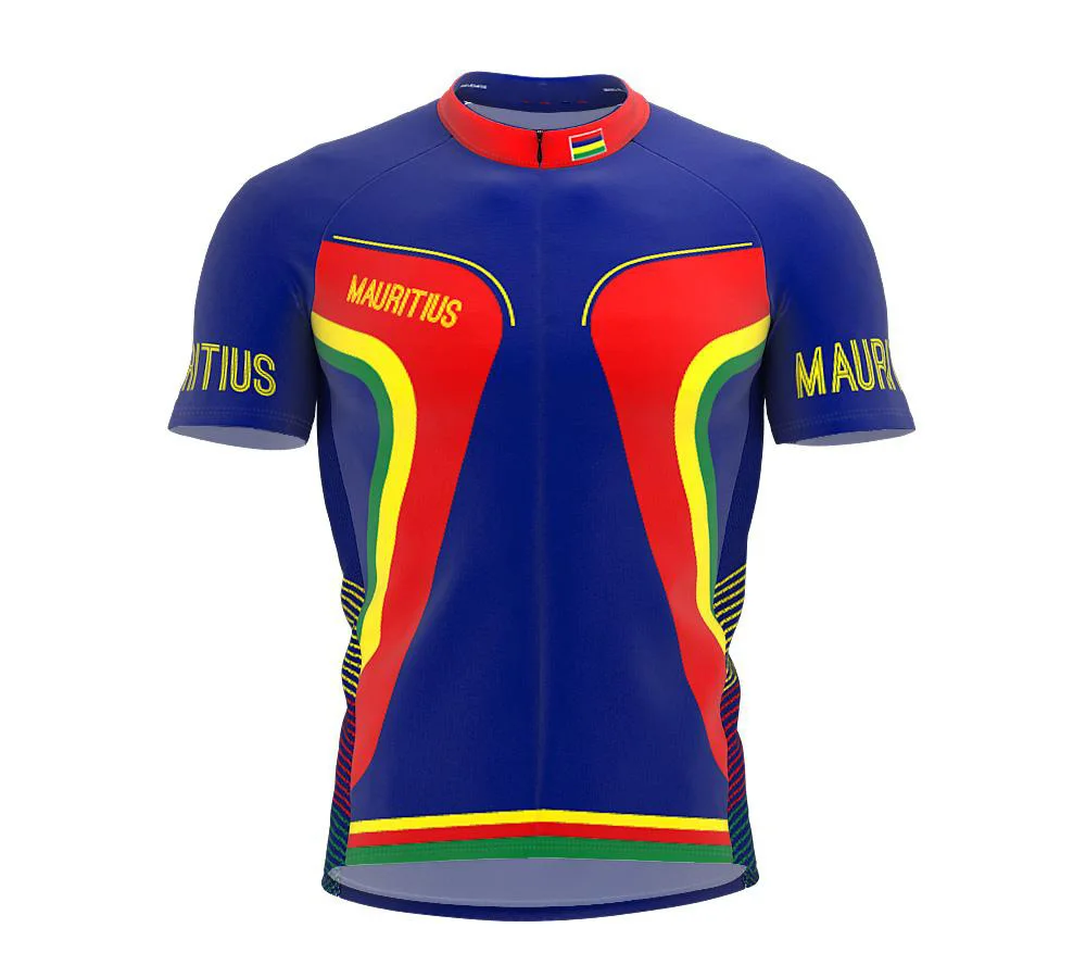 MauritiusVariousChoicesSummerCyclingJerseyTeamMenBikeRoad