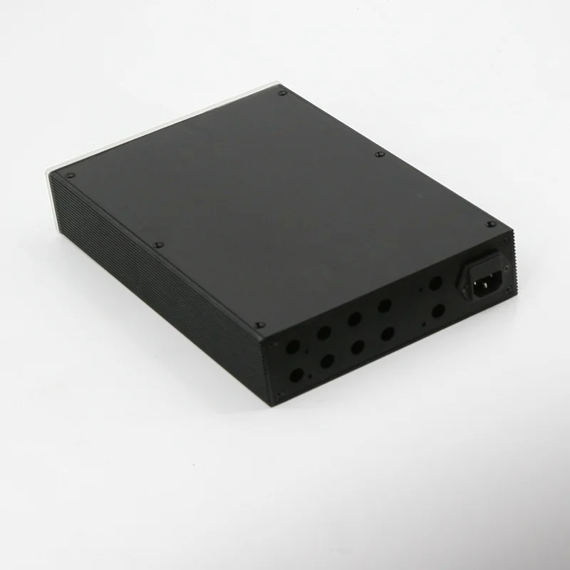 Size (mm) : W215 H62 L308 BZ2206HT DIY full Aluminum preamplifier Enclosure for remote preamp circuit Case Power Amplifier Chass