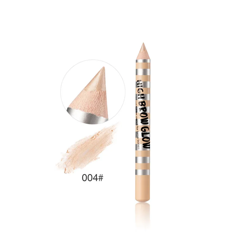 Брови светящиеся маркер карандаш для бровей кости водонепроницаемый стойкий карандаш для бровей профессиональный карандаш для бровей - Цвет: 04
