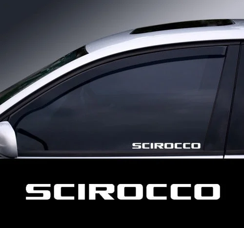 

For 2 x VW Scirocco Fenster Grafik Sticker *Farben Auswahl*(2)