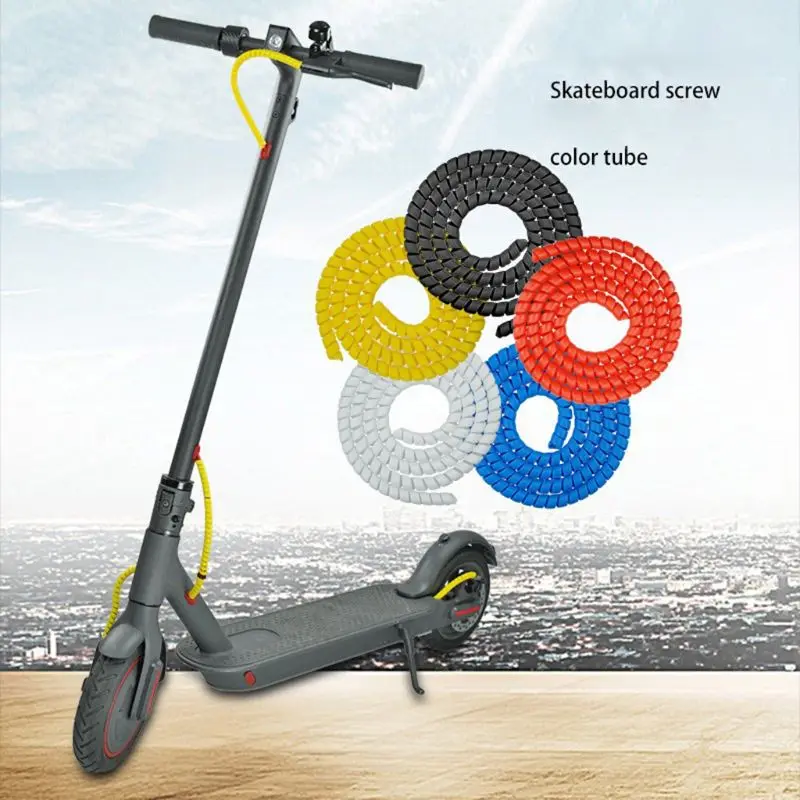 

Amalibay Line Protector for Ninebot Max G30 Electric Scooter Line Tube 1m Length Winding Tubes for -Xiaomi M365 Pro Accessories