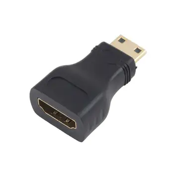 

1Pcs Gold-Plated 1080P Mini Male HDMI To Standard HDMI Female Extension Adapter Female To Male F-M HDMI Converter
