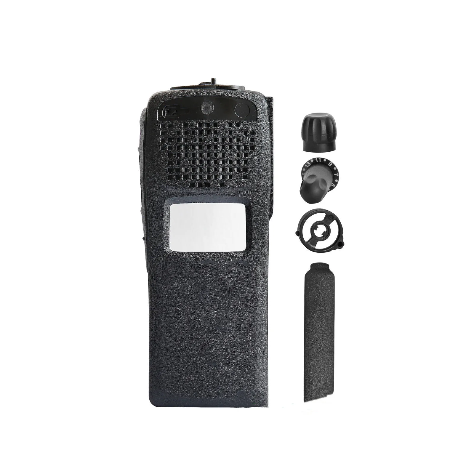 Walkie Talkie Replacement Repair Case Housing Cover Kit For XTS1500 XTS2500 Model 1.5 Portable Two Way Radio Black