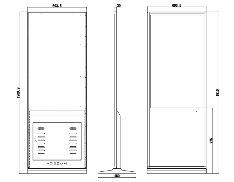 49 "напольный сенсорный киоск lcd Коммерческий цифровой киоск цифровой дисплей