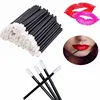 50/5 pièces brosse à lèvres jetable, pinceaux de maquillage pour cils, Extension de cils, applicateur de Mascara, baguettes de rouge à lèvres, ensemble d'outils de maquillage cosmétique