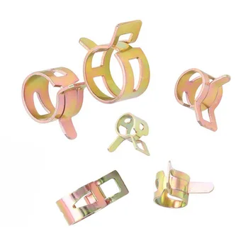 

80Pcs Spring Clip Hose Clamps 8 Sizes For Holding Tight On Fuel/Vauum/Water Hose