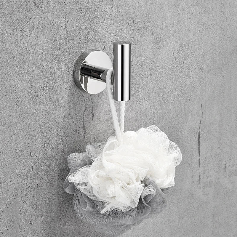 Polished Chrome Stainless Steel Toilet Paper Holder Wall Hook Towel Holder Rack Wall Mounted Kitchen Bathroom WC Accessories,towel rack,towel holder,bathroom hardware set