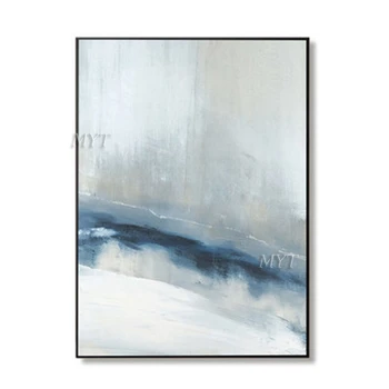 

waterscape Abstract Entry Lux Oil Painting Modern Wall Art Living Room Picture Home Decoration Painting 100% Handpainted