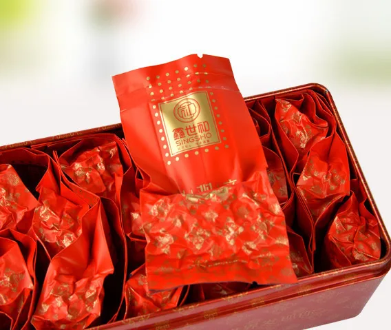 Чай Anxi Tieguanyin в пакетиках, чай улун, китайский зеленый чай Tie guan yin, китайский освежающий чай для похудения