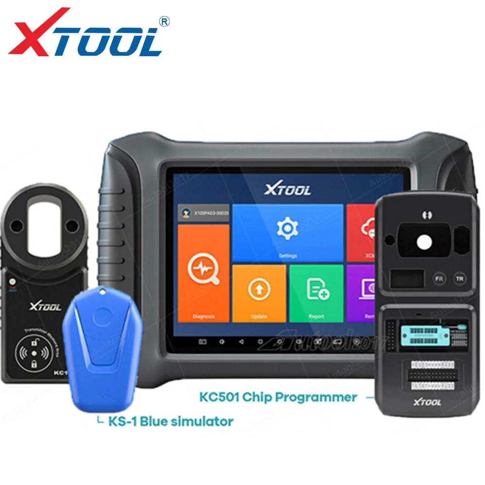 XTOOL Авто ключевой программист X100 PAD3 KC501 PAD Elite для Toyota ключ потерянный одометр плюс