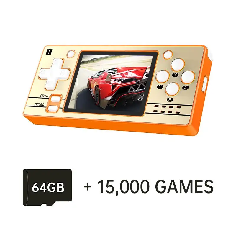 POWKIDDY Q20 MINI Open Source 2.4 Inch OCA Full Fit IPS Screen Handheld Game Console Retro PS1 New Game Players Children's gifts 