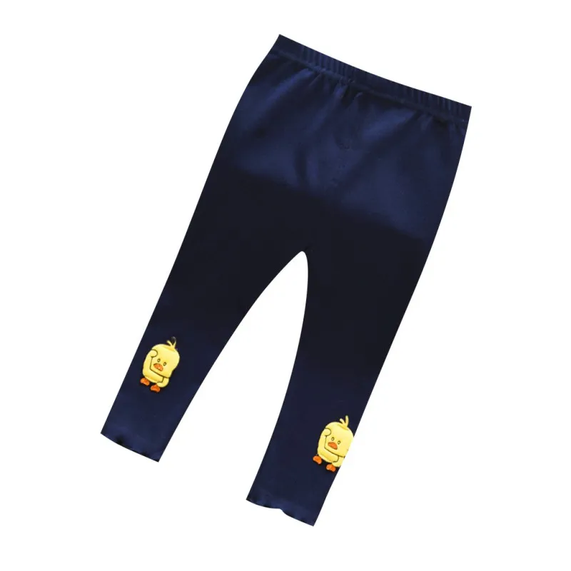 

Toddler Baby Girls Leggings Clothes Newborn Cartoon Duckling Pattern Kids Cute Stretchy Warm Soft Trousers Pants