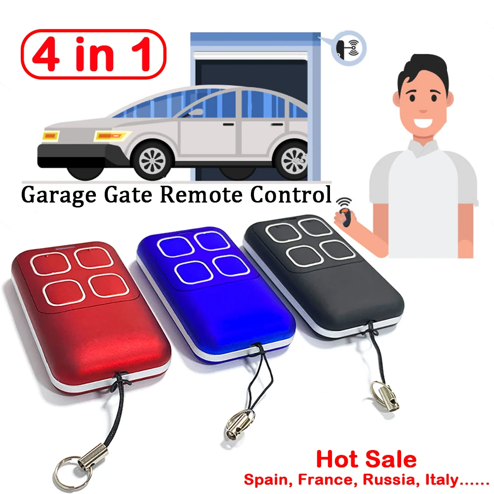 chamberlain remote Garage Door Remote Control Duplicator 433.92MHz 868.3MHz Garage Door Command Opener Electric Gate Control For Fixed Rolling Code door access card