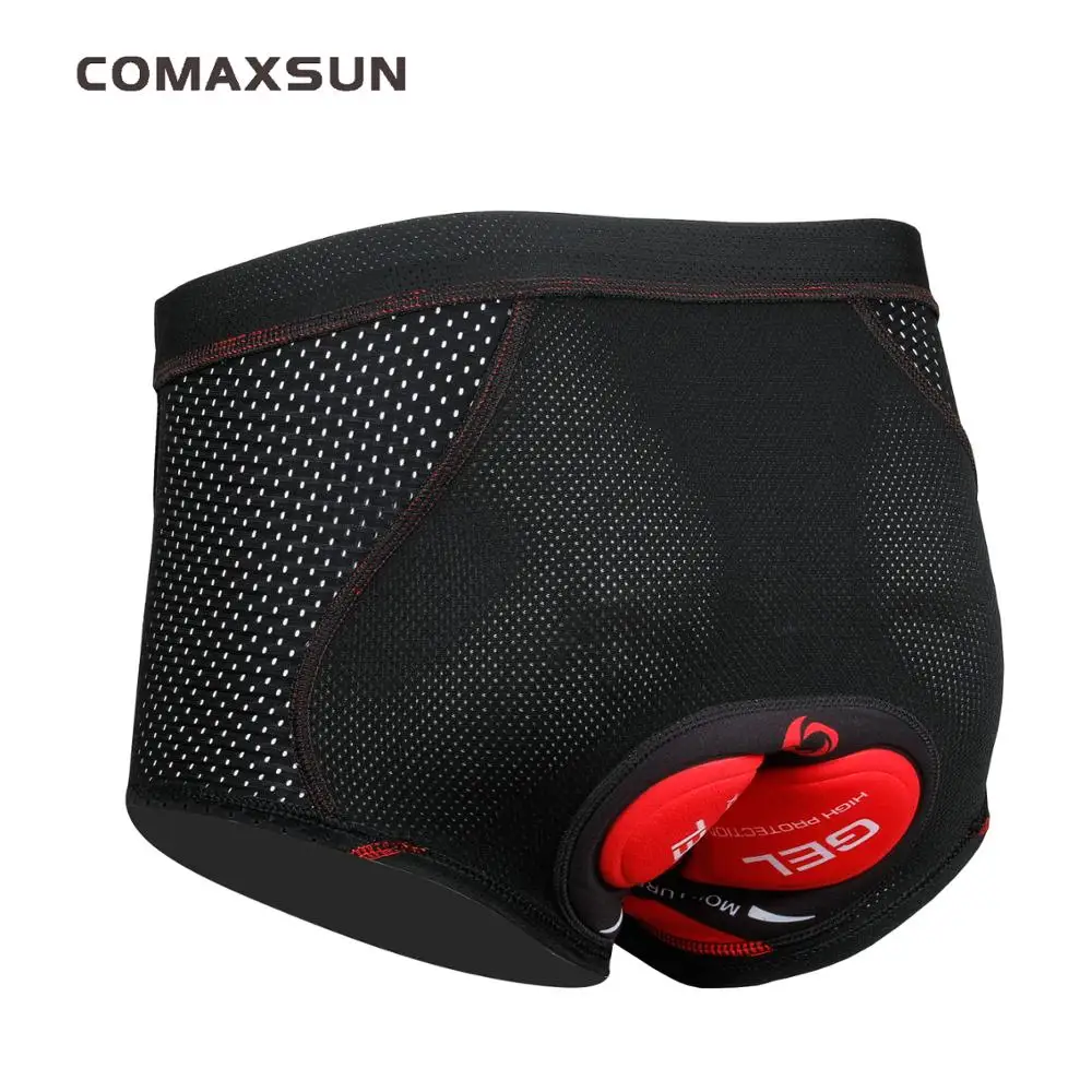 

Comaxsun Cycling Underwear Upgrade 5D Padded Cycling Shorts 100% Lycra Shockproof MTB Bicycle Shorts Road Bike Shorts