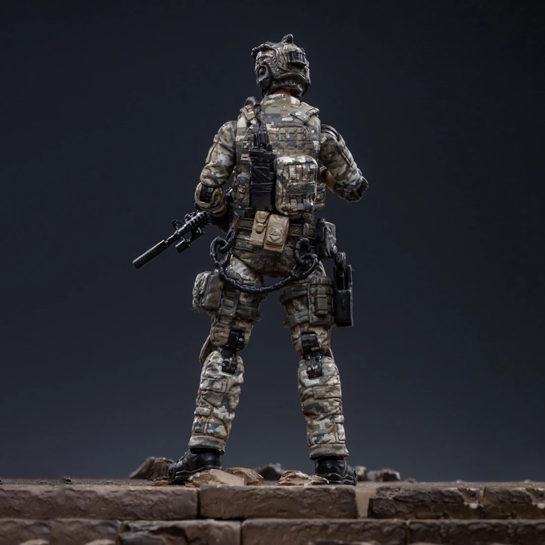 5 шт. 10,5 см 1/18 CF серия 3D DIY Съемная солдатская модель морской корпус Спецназ Модель с высокой степенью уменьшения