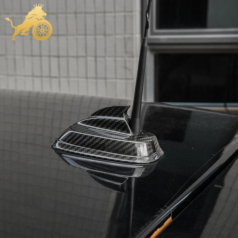 US $60.34 Carbon Fiber Shark Antenna Base Stickers Radio FMAM Signal Protective For Mini Cooper F54 F55F56F57 F60 Car Styling Accessories