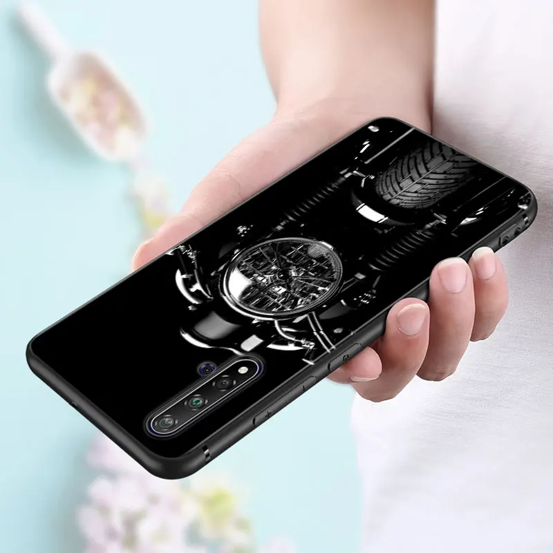Черный силиконовый чехол moto внедорожный мотоцикл для huawei Nova 5 3i P Smart Z Plus P30 P20 Pro P10 P9 Lite Plus чехол для телефона
