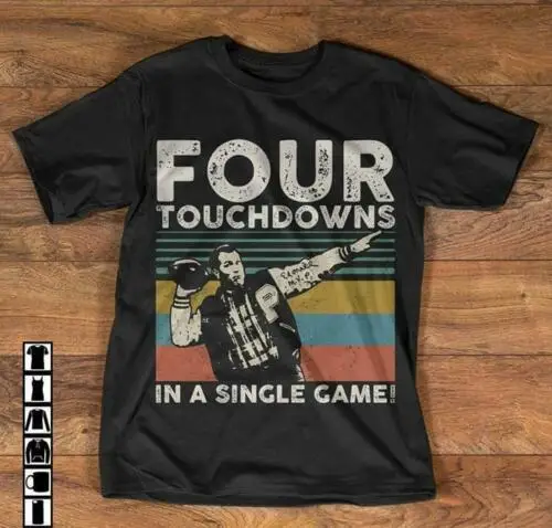 

Al Bundy Four Touchdowns In A Single Game T Shirt Black Cotton Men S-3XL
