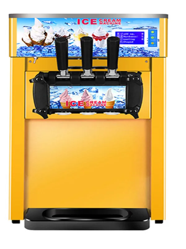 Ice cream machine-yellow