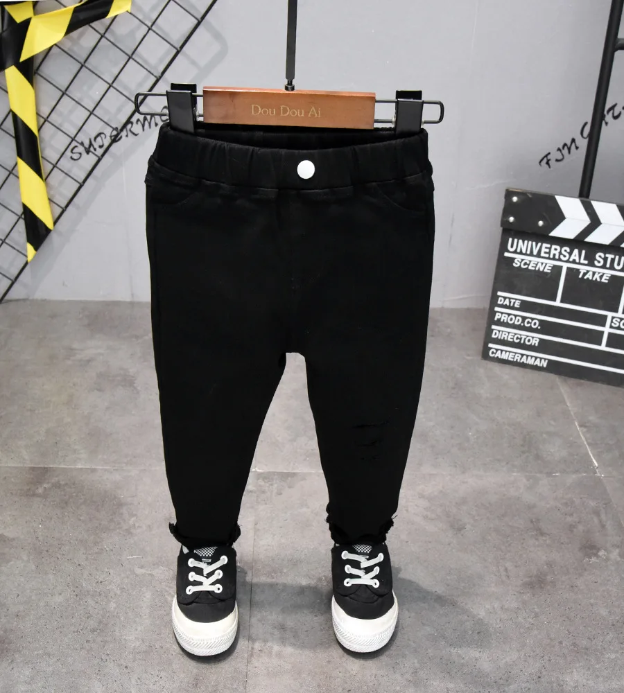 pants Одежда для мальчиков, пальто или футболка или штаны детская одежда новая модная детская одежда с вышивкой на весну и осень для детей от 2 до 7 лет - Цвет: pants