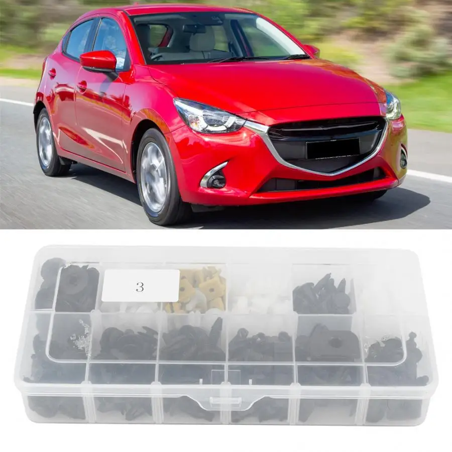Подходит для Mazda Авто кузова зажимы отделка Push Pin заклепки фиксатор крепеж