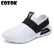 

Spring Sports Shoes Men New Mesh Breathable LightWeight Running Sneakers Outdoor Top Quality Large Size 46 Jogging Footwears