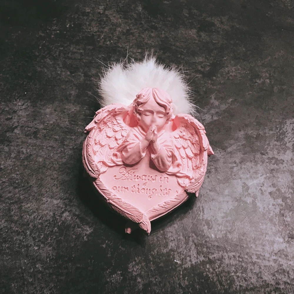 3D молитва Ангел благословения модель силиконовая форма DIY Fondant(сахарная) шоколадная форма для печенья Кухня десерт выпечка инструмент для украшения торта