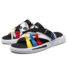 Mens 2020 Trend Outdoor Slippers Summer Anti-slippery Casual Flip Flops Beach Male Platform Shoes Men Sandals Sandalias Hombre Mens 2020 Trend Outdoor Slippers Summer Anti-slippery Casual Flip Flops Beach Male Platform Shoes Men Sandals Sandalias Hombre