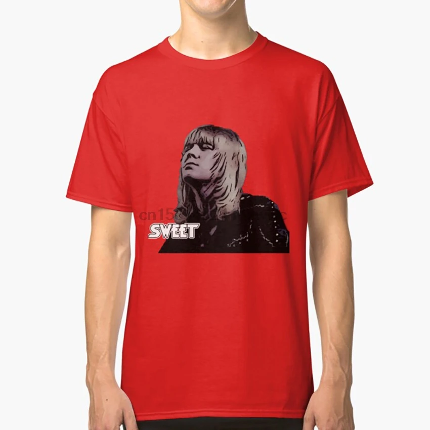 Camiseta de retrato dulce de brian connolly seventies de los años 70, icono de rock de los años 1970, de rock|Camisetas| - AliExpress