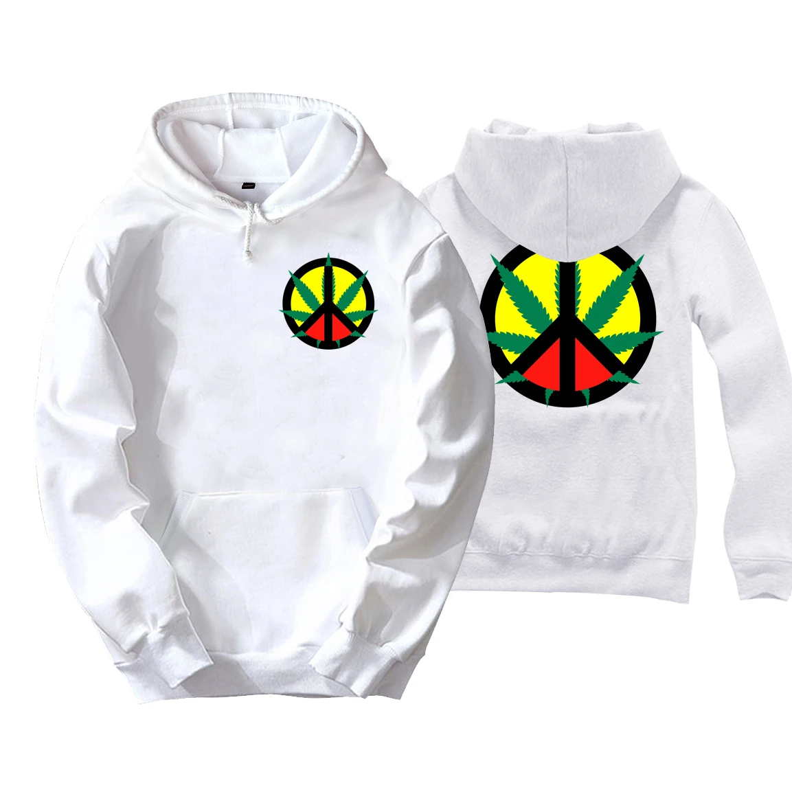 Женская флисовая одежда ZIIART для пары девушек с надписями мир символами растений