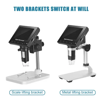 

4.3'' 1000X HD Digital Electronic Microscope LED Display Portable Microscope Digital Magnifier Repair Soldering Tool