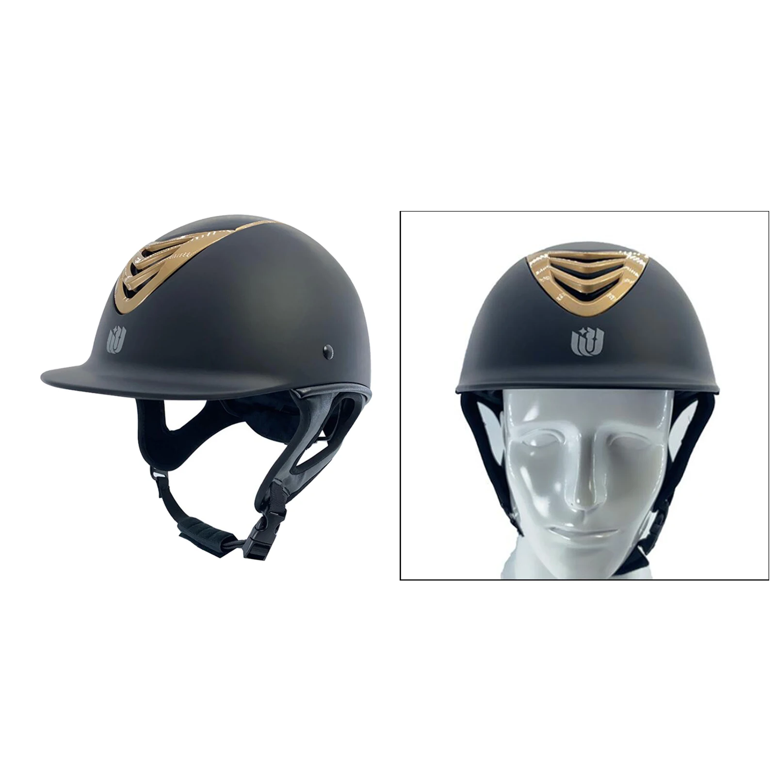 Unisex Adults Kids Horse Riding Helmet Equestrian Helmet Adjustable Horse Riding Hat Horse Protective Head Gear for Horse Riding