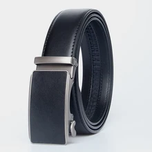 

Fashion Men's And Women Belts New Trend Light Body Leather Cowhide Belt Zinc Alloy Automatic Buckle Luxury Genuine Leather Belt