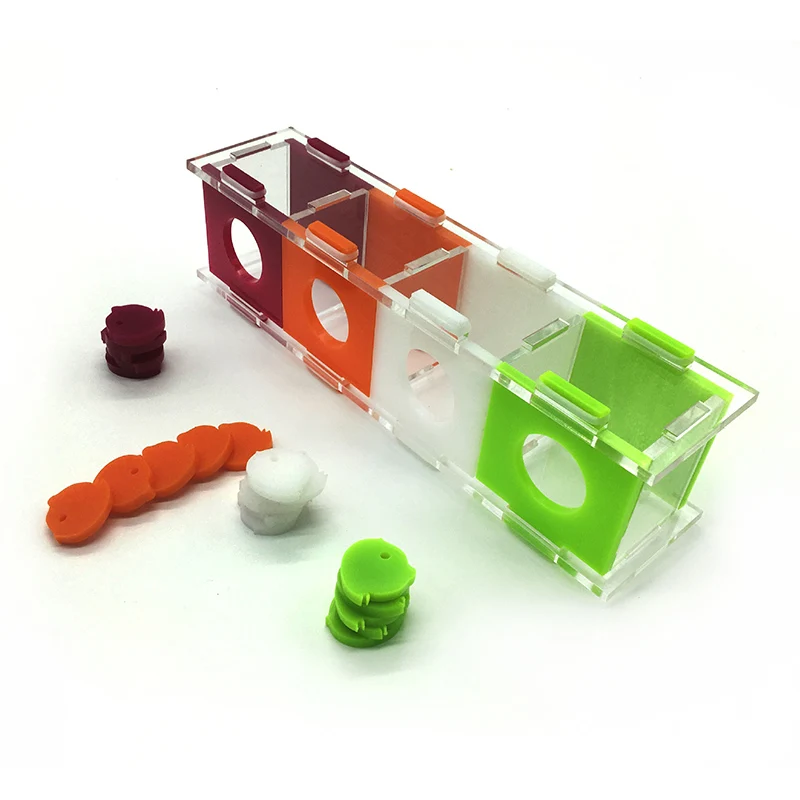 Набор разноцветных игрушек с попугаем для обучения интеллекту, коробка для монет, игра с попугаем, аксессуары для самостоятельной сборки, Интерактивная игрушка с попугаем