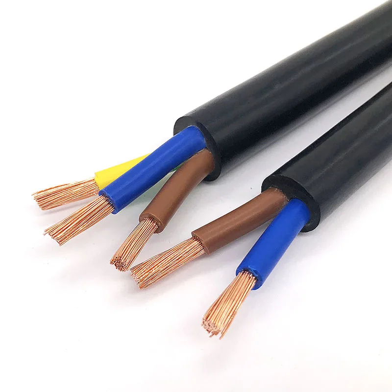 Cabo ao ar Fio de Cobre Metros Linha Bainha 2 3 Núcleo 11.52.546mm Livre Fio Flexível 5 Rvv