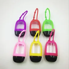 1 шт. 30 мл мини пустая бутылка портативная дорожная многоразовая бутылка Силиконовая Защитная крышка дезинфицирующее средство для рук держатель духов