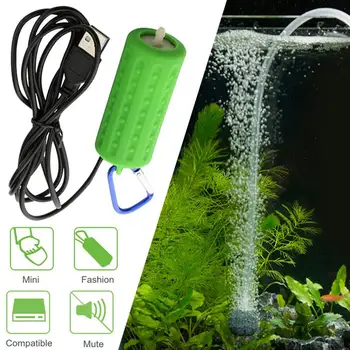 

Oxygen Air Pump Oxygenating Pump USB Silicone Aquarium Filter Fish Tank High Energy Equipment Ultra Silent Air Pump Efficient